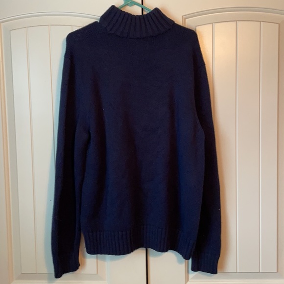 Blue Ralph Lauren Polo 1/4 zip pullover. Great Condition - Picture 4 of 4